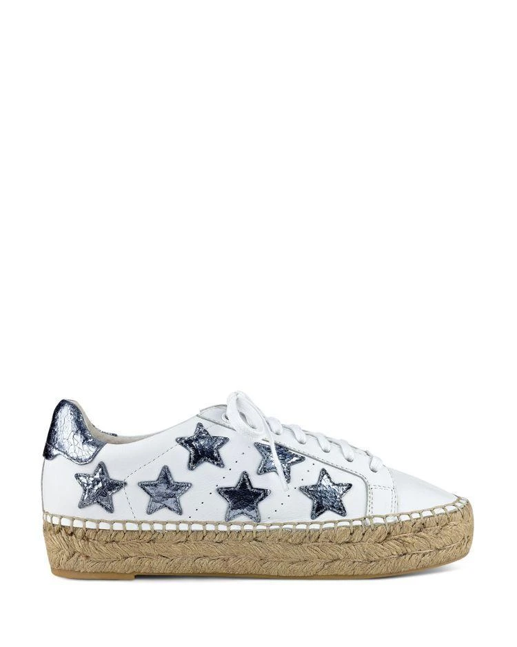 商品Marc Fisher|Women's Marcia Star Espadrille Lace Up Sneakers,价格¥690,第2张图片详细描述