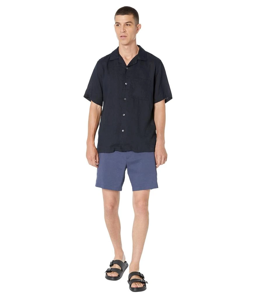 商品Theory|Noll Short Sleeve Cc Nt Summer Linen Shirting 3,价格¥494,第4张图片详细描述