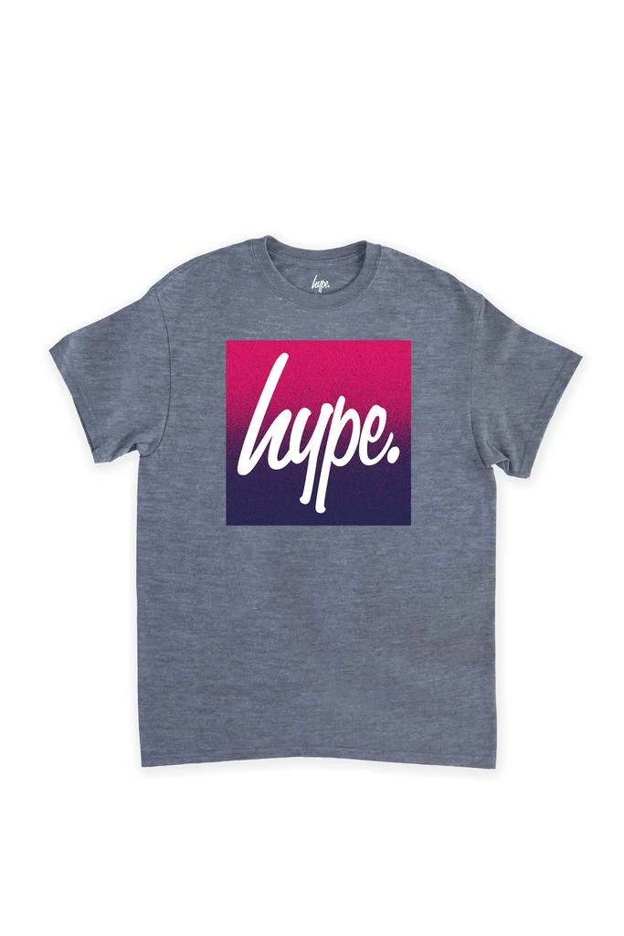 商品HYPE KIDS|HYPE KIDS RED NAVY SPECKLE FADE SQUARE SCRIPT T-SHIRT,价格¥186,第3张图片详细描述