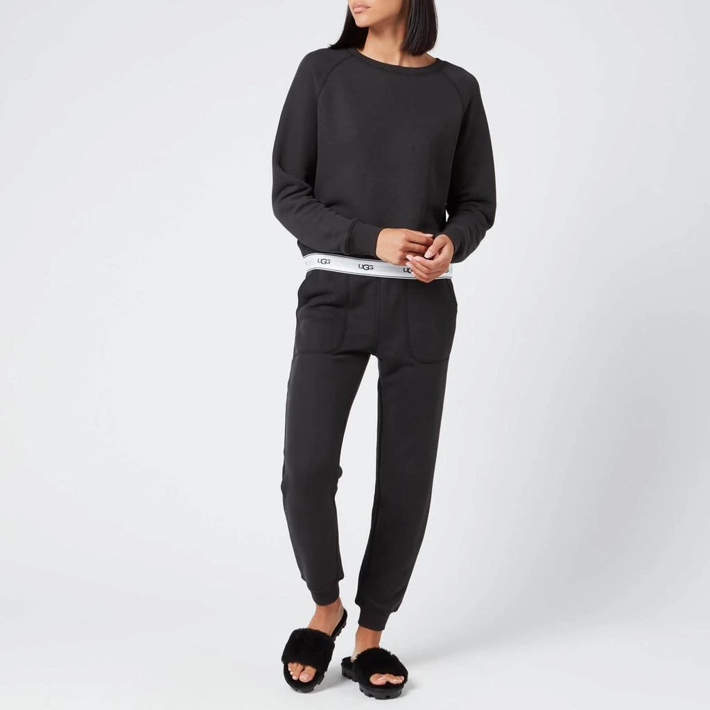 商品UGG|UGG Women's Nena Sweatshirt - Black,价格¥222,第3张图片详细描述