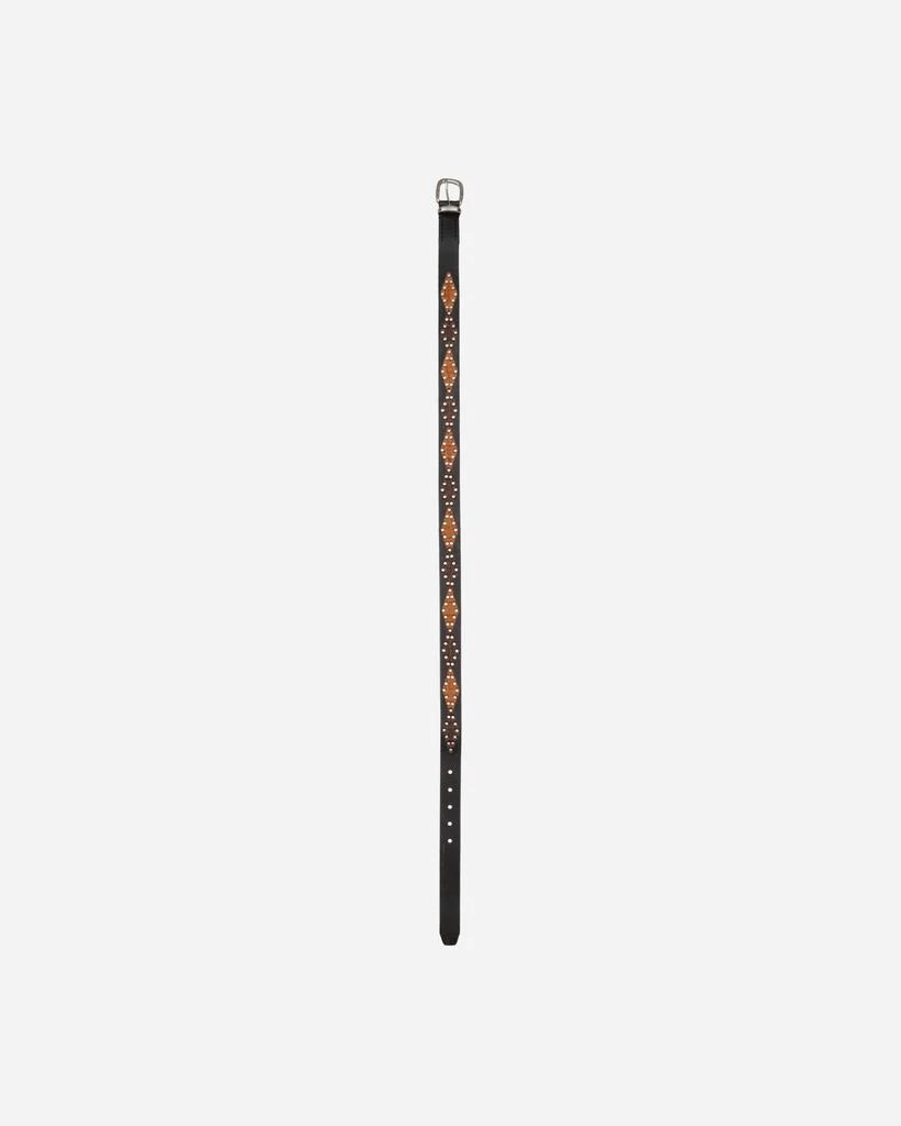商品Our Legacy|Patched Bridle Leather Belt Black,价格¥1184,第3张图片详细描述