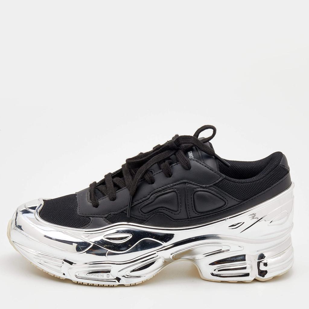 二手商品] Adidas]Adidas By Raf Simons Black/Silver Mesh And