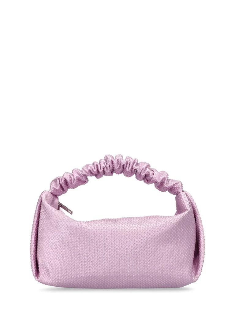 商品Alexander Wang|Mini Scrunchie Crystals Top Handle Bag,价格¥2652,第1张图片