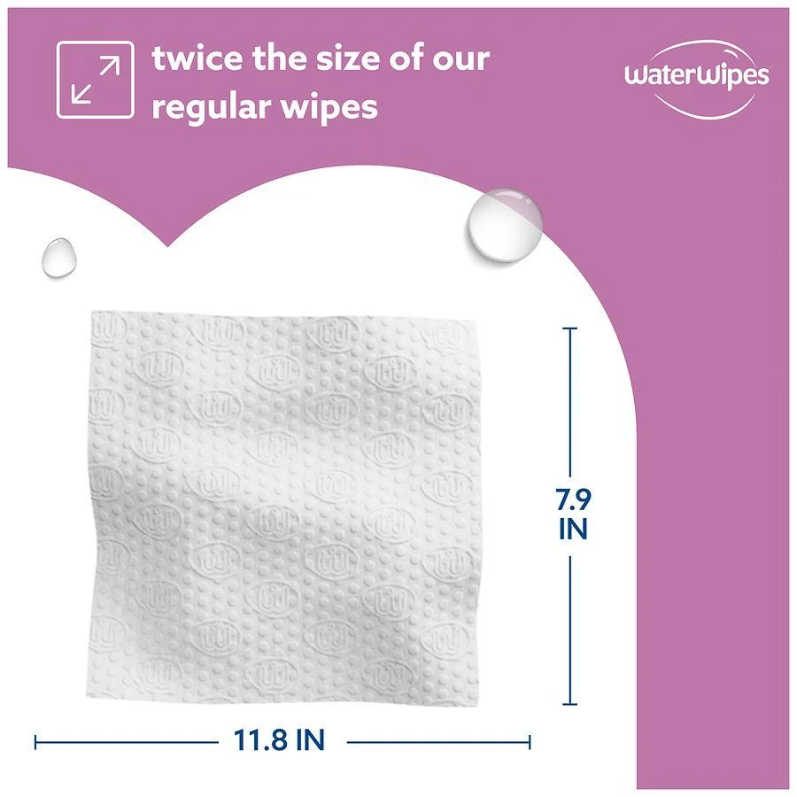商品WaterWipes|Sensitive+ Body & Intimate, 3-In-1 Cleans, Cares, Protects, 99.9% Water Unscented,价格¥88,第4张图片详细描述