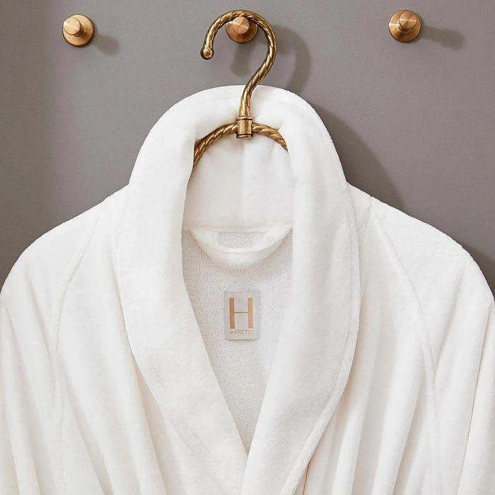 商品Frette|Frette Shawl Collar Bathrobe with Piping,价格¥1302,第3张图片详细描述