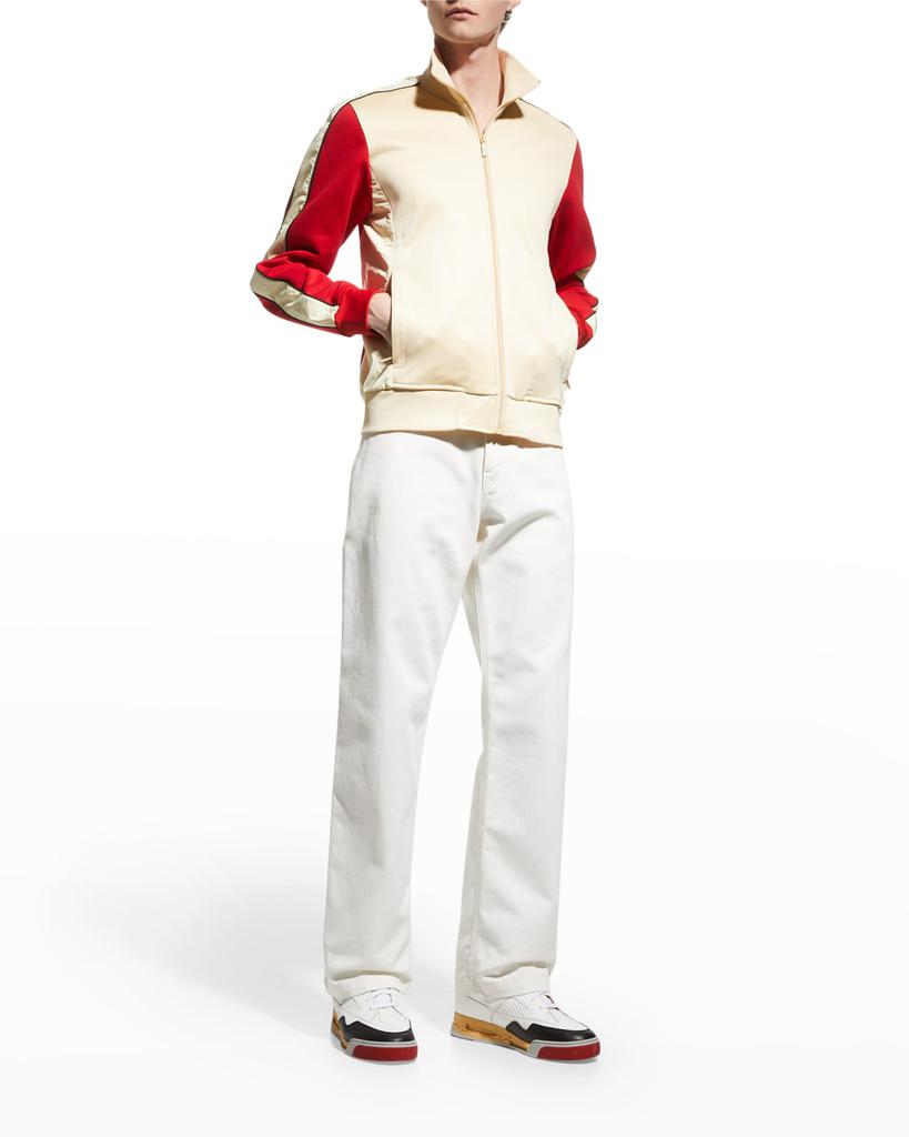 Men's Colorblock Zip Jacket商品第3张图片规格展示