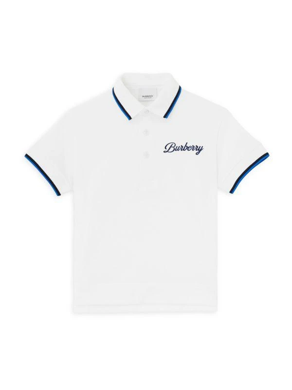 商品Burberry|Little Boy's & Boy's Langton Polo Shirt,价格¥1238,第1张图片