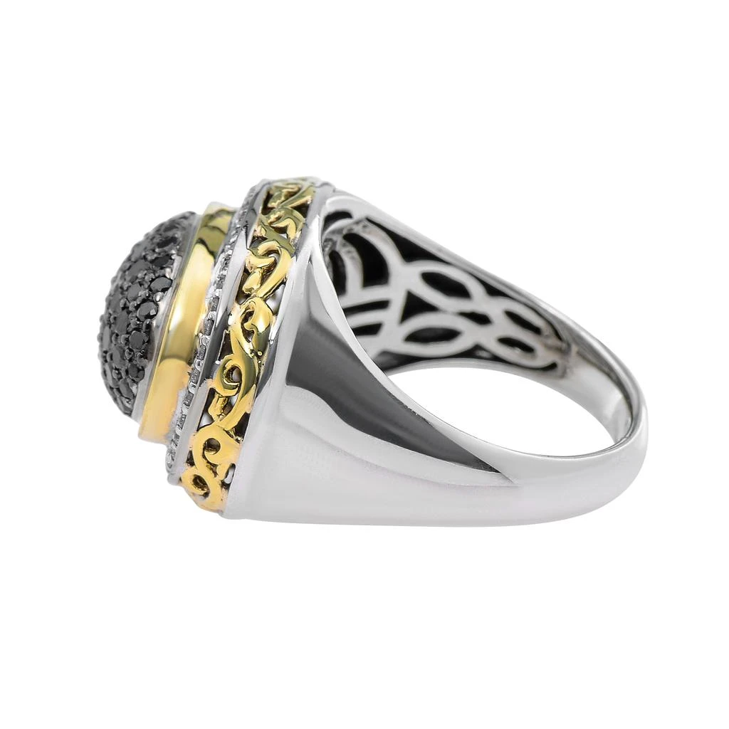 商品Charles Krypell|Charles Krypell Women's Sterling Silver and 18K Gold Ring,价格¥8870,第3张图片详细描述