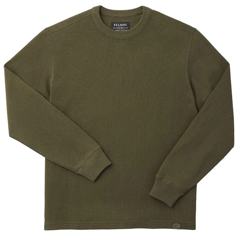 商品Filson|Filson Men's Waffle Knit Thermal Crewneck Top,价格¥786,第3张图片详细描述