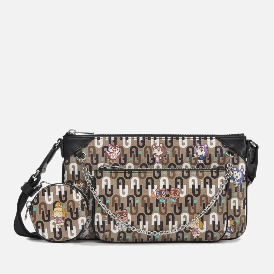 商品Furla|Furla Women's Animal Crossing Cross Body Bag - Khaki,价格¥1105,第1张图片