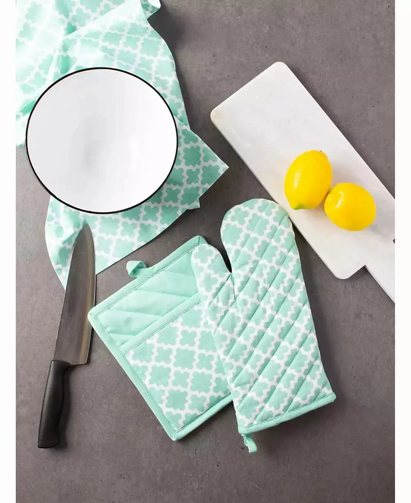 商品Design Imports|Lattice Oven Mitt Set of 2,价格¥259,第2张图片详细描述