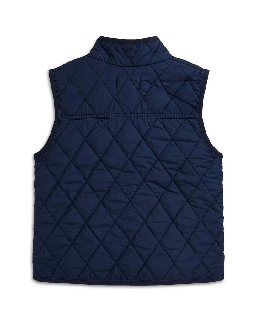 商品Ralph Lauren|Boys' Quilted Fleece Lined Vest - Little Kid, Big Kid,价格¥561,第2张图片详细描述