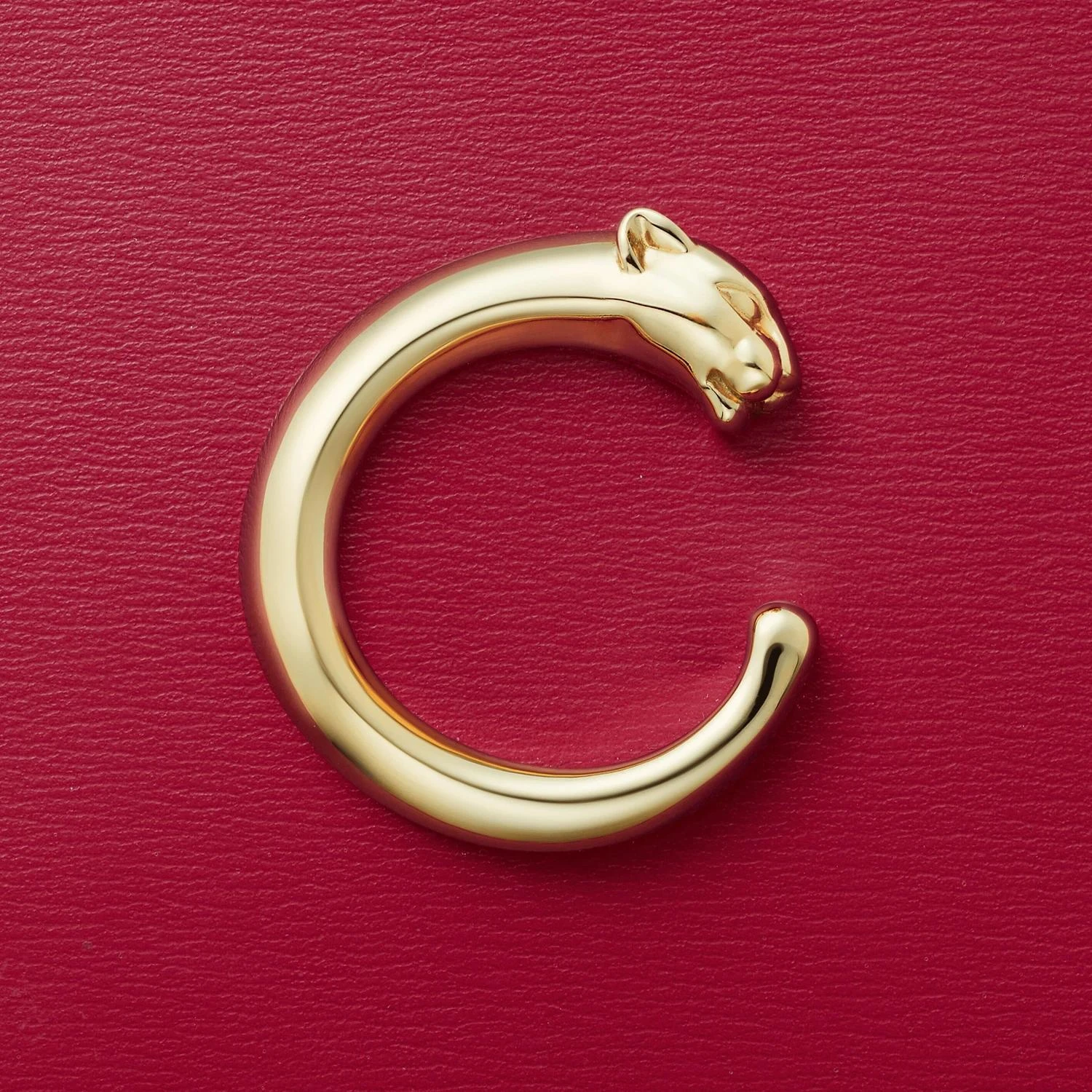 包邮包税【预售7天发货】 CARTIER 23秋冬 女士 钥匙包 单层卡片夹，PANTHÈRE DE CARTIER卡地亚猎豹系列 红色 小牛皮 L3002037 商品