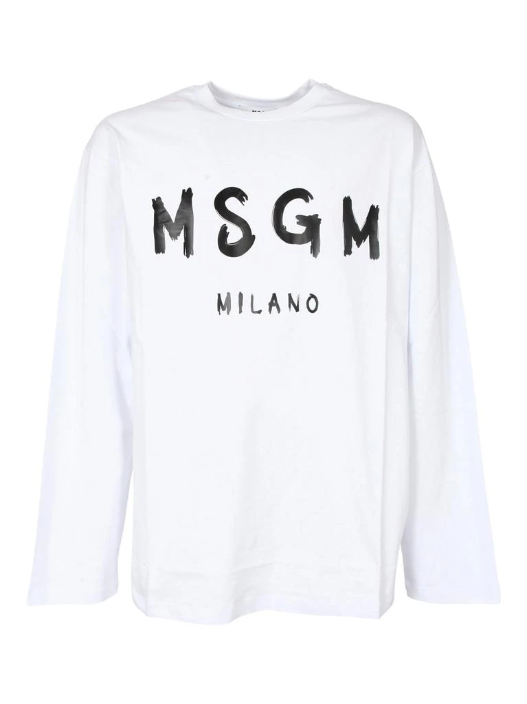 商品MSGM|MSGM LOGO T-SHIRT CLOTHING,价格¥841,第1张图片