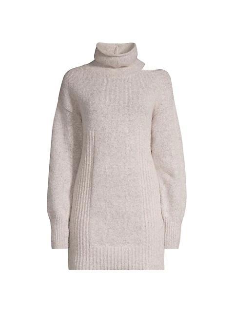 商品525 America|Shoulder Slit Tunic Sweater,价格¥1163,第1张图片