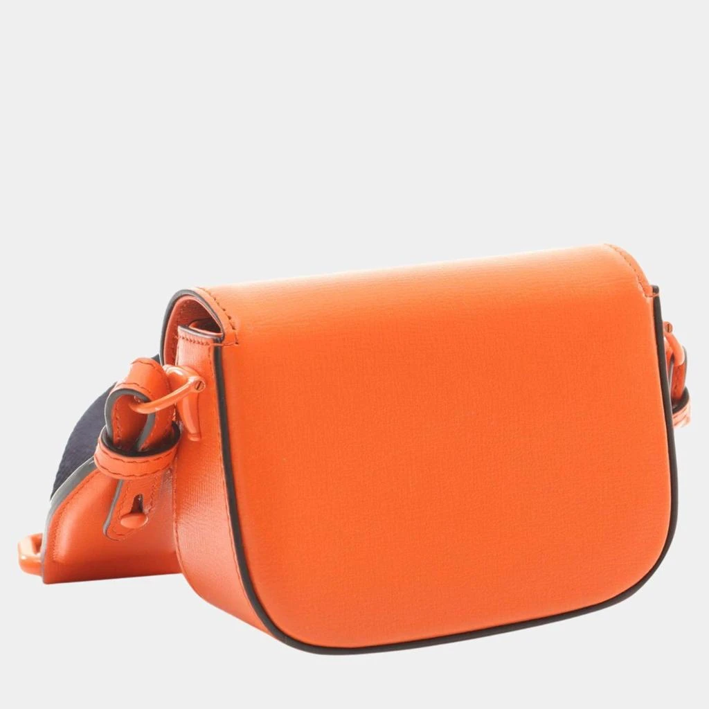 商品[二手商品] Gucci|Gucci Orange Leather Mini Horsebit 1955 Web Satchel Bag,价格¥11354,第2张图片详细描述