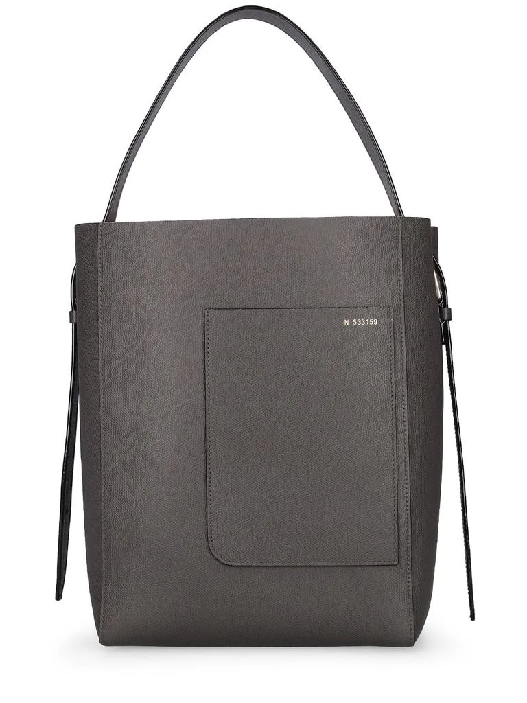 商品VALEXTRA|Medium Soft Grained Leather Tote Bag,价格¥18383,第1张图片