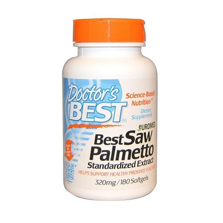 商品Doctors Best Vitamins|Doctors Best Saw Palmetto Extract 320 mg Softgels, 60 Ea,价格¥146,第1张图片