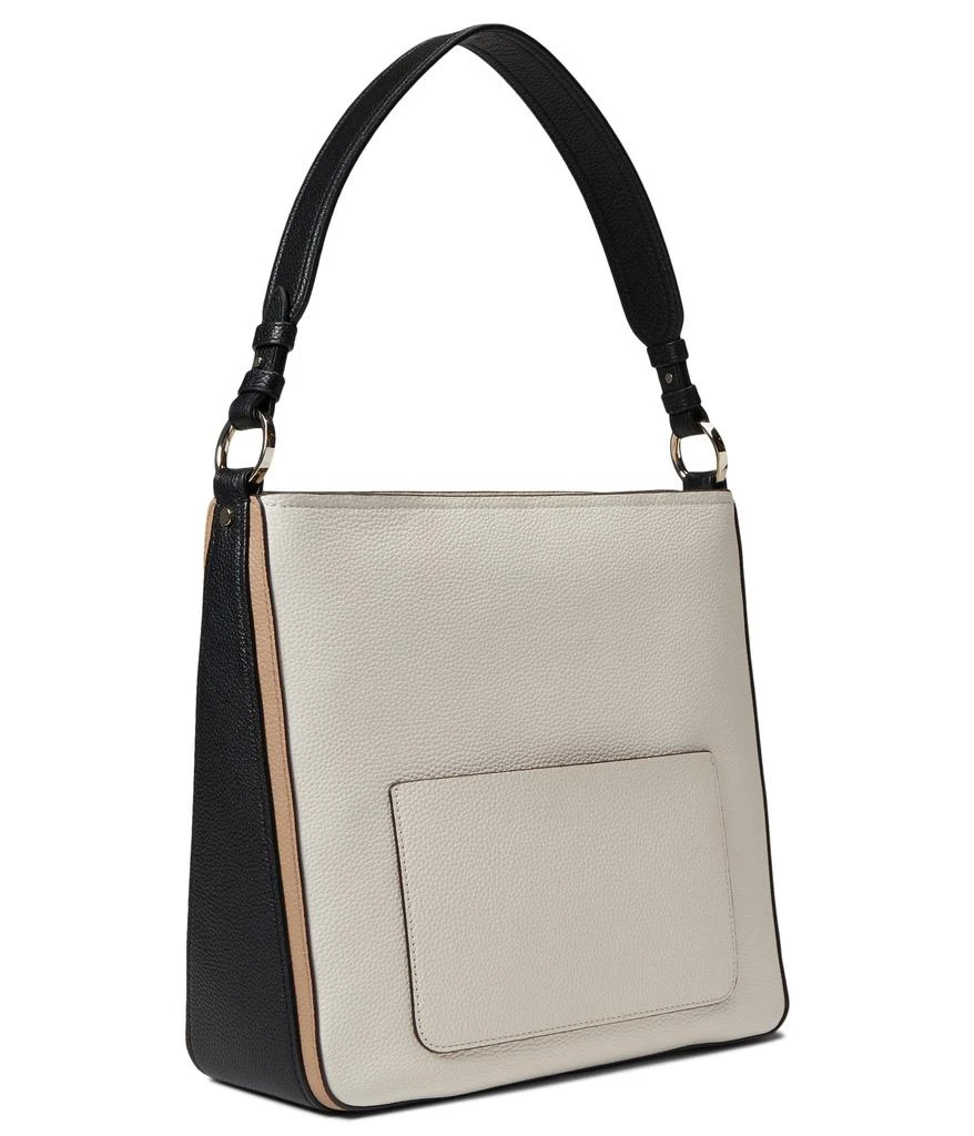商品Kate Spade|New Core Pebble Color-Blocked Pebbled Leather Large Hobo Bag,价格¥2614,第2张图片详细描述