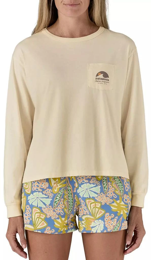 商品Patagonia|Patagonia Women's Long Sleeve Cut Pocket T-Shirt,价格¥183,第1张图片
