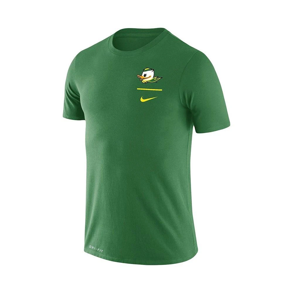商品NIKE|Men's Green Oregon Ducks Mascot Logo Stack Legend Performance T-shirt,价格¥299,第3张图片详细描述