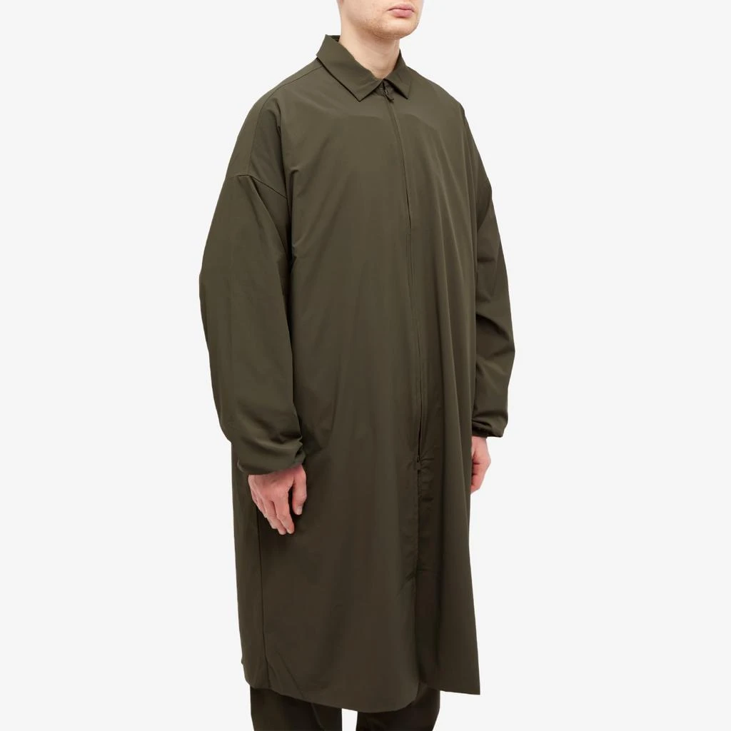 商品Essentials|Fear of God ESSENTIALS Spring Nylon Car Coat - Ink,价格¥1097,第2张图片详细描述