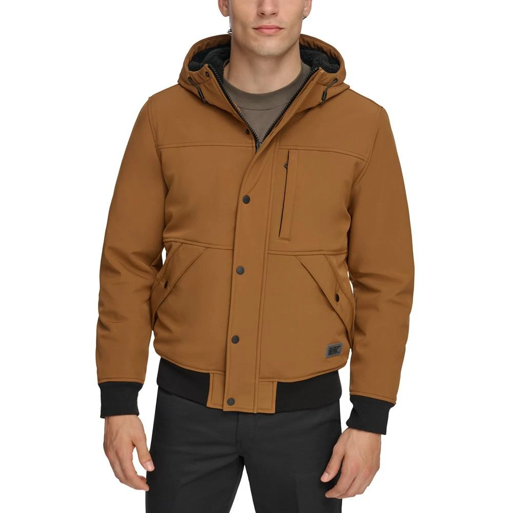 商品Levi's|Men's Soft Shell Sherpa Lined Hooded Jacket,价格¥600,第1张图片