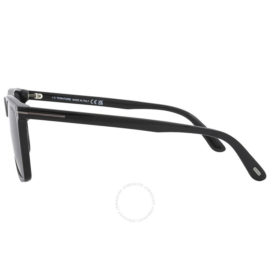 商品Tom Ford|Tom Ford Fletcher Smoke Square Men's Sunglasses FT0832-N 01A 57,价格¥1621,第3张图片详细描述