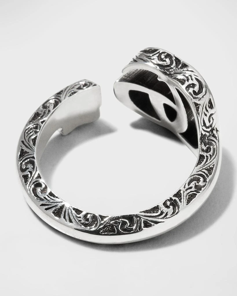 商品Gucci|GG Marmont Key Sterling Silver Ring,价格¥3240,第3张图片详细描述