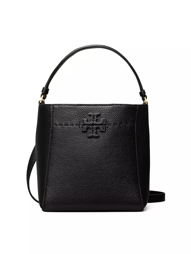 商品Tory Burch|Small McGraw Leather Bucket Bag,价格¥2766,第1张图片