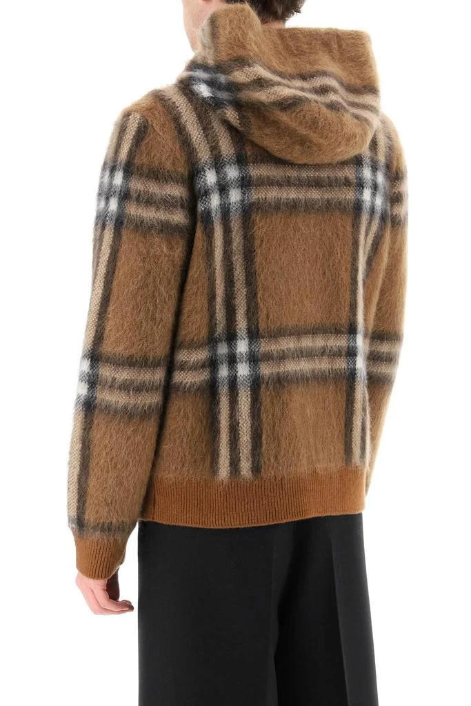 商品Burberry|Burberry mohair and wool blend pullover featuring jacquard tartan,价格¥8500,第3张图片详细描述