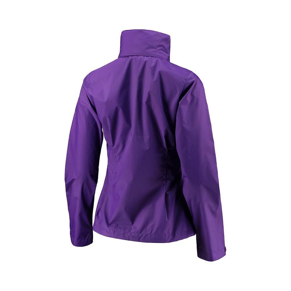 商品Columbia|Women's Purple Clemson Tigers Switchback Full-Zip Hoodie Jacket,价格¥419,第4张图片详细描述