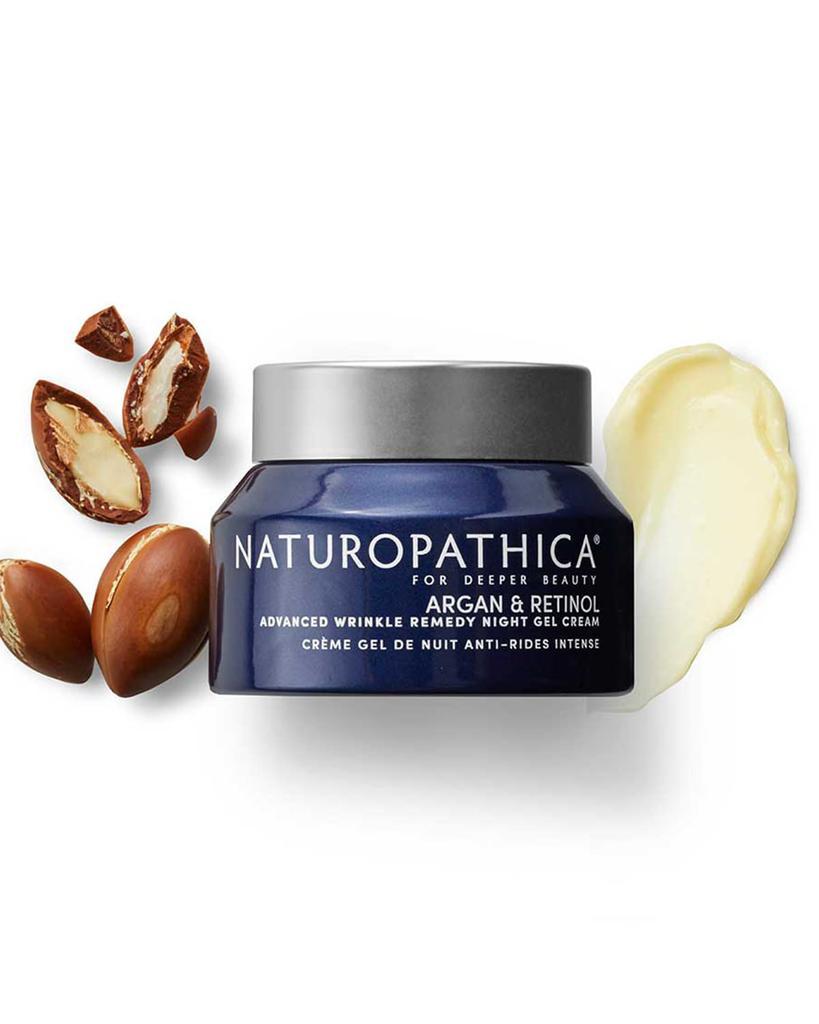 商品Naturopathica|Argan and Peptide Advanced Wrinkle Remedy Night Gel Cream, 1.7 oz.,价格¥964,第4张图片详细描述