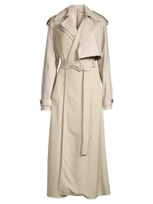 商品Bottega Veneta|Belted Trench Coat,价格¥14038,第3张图片详细描述