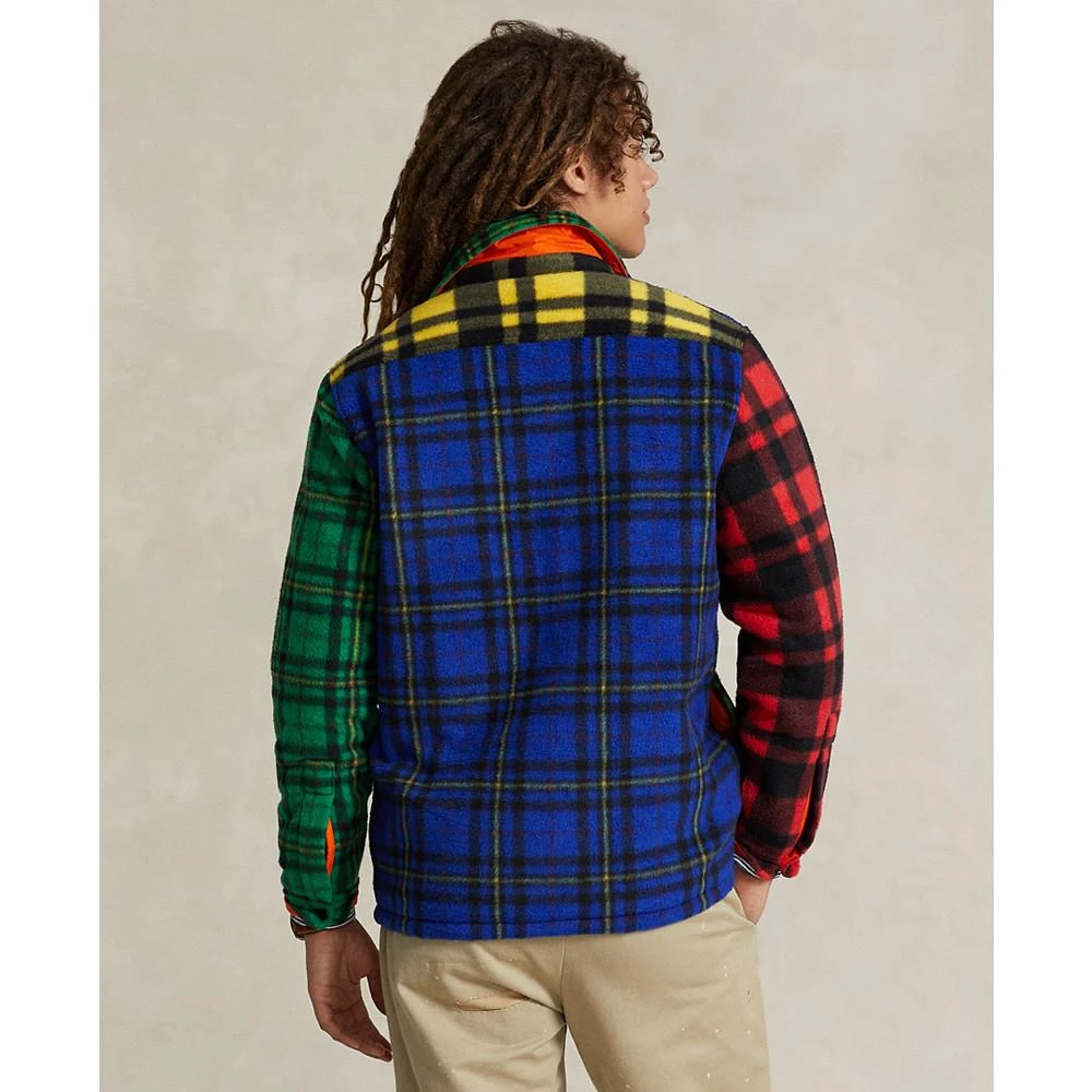 商品Ralph Lauren|Men's Plaid Brushed Fleece Shirt Jacket,价格¥1093,第2张图片详细描述