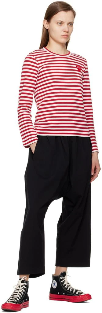 商品Comme des Garcons|Black & Red Converse Edition PLAY Chuck 70 High-Top Sneakers,价格¥1092,第5张图片详细描述