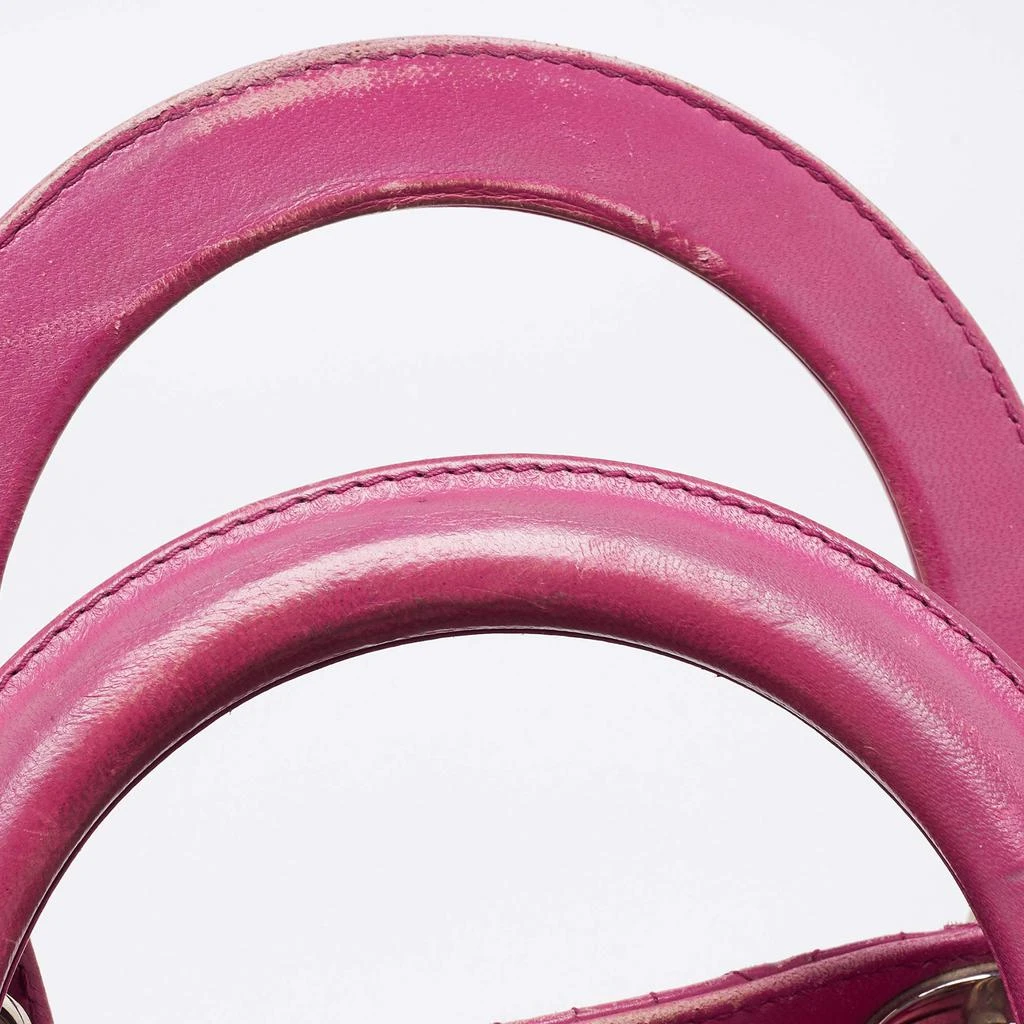 Dior Pink Cannage Leather Large Lady Dior Tote 商品