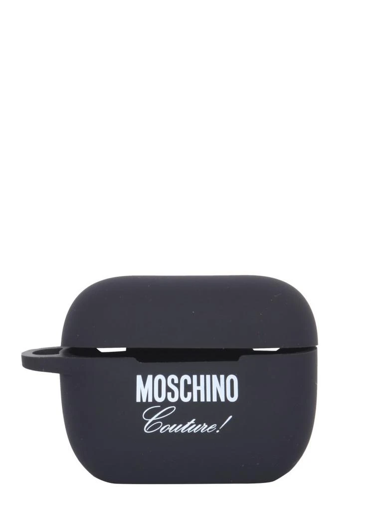 商品Moschino|Moschino Logo Printed AirPods Pro Case,价格¥300,第1张图片