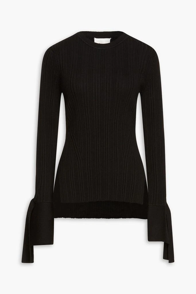 商品3.1 Phillip Lim|Cutout ribbed wool-blend sweater,价格¥745,第1张图片