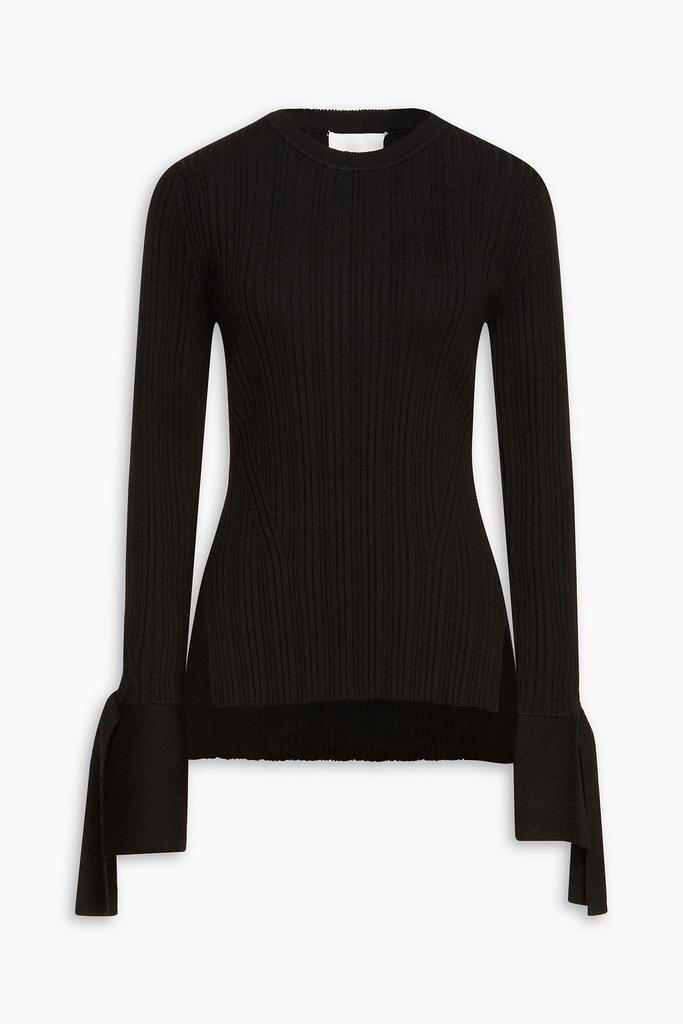 商品3.1 Phillip Lim|Cutout ribbed wool-blend sweater,价格¥1859,第1张图片