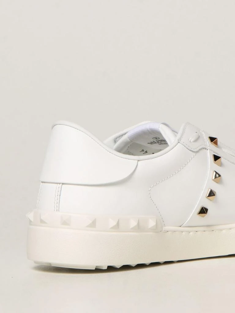 商品Valentino|Valentino Garavani Rockstud Untitled leather sneakers,价格¥6446,第3张图片详细描述
