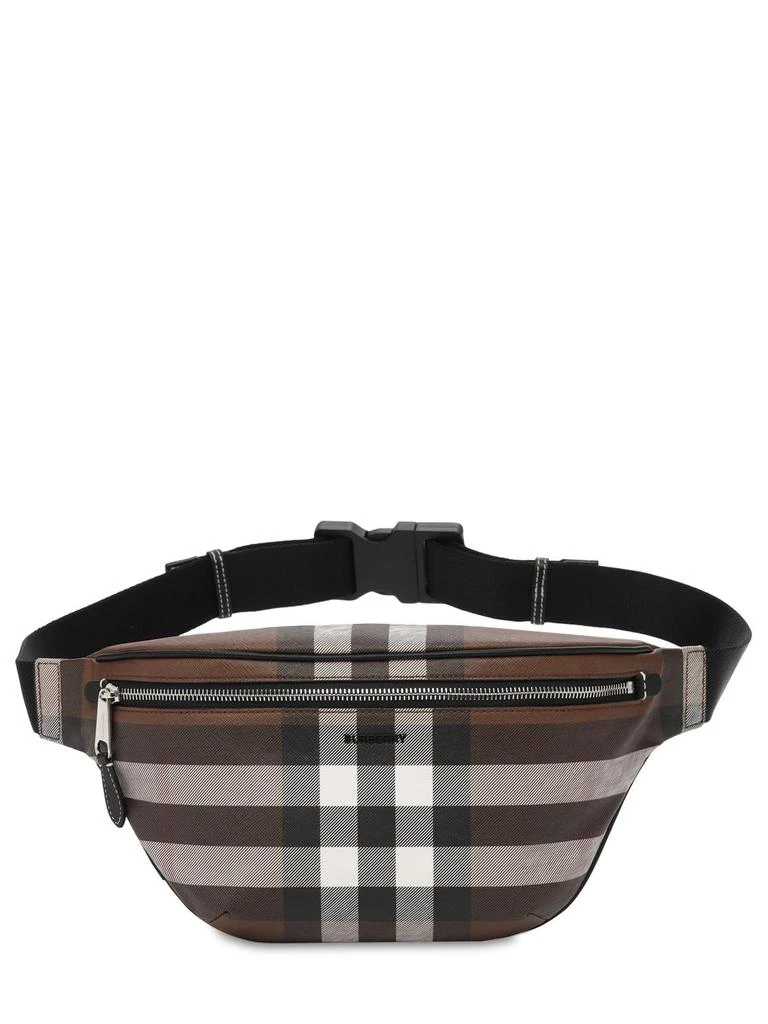 商品Burberry|Cason Check E-canvas Belt Bag,价格¥8027,第1张图片