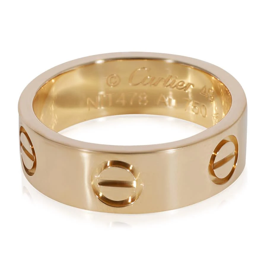 商品[二手商品] Cartier|Pre-Owned Cartier Love Ring in 18k Yellow Gold,价格¥14122,第2张图片详细描述