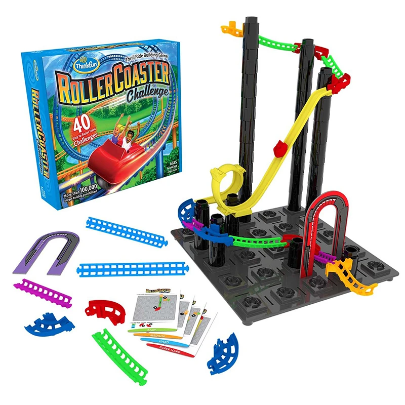 商品[国内直发] THINKFUN|挑战过山车桌面男孩女孩亲子互动儿童益智思维训练玩具,价格¥202,第1张图片