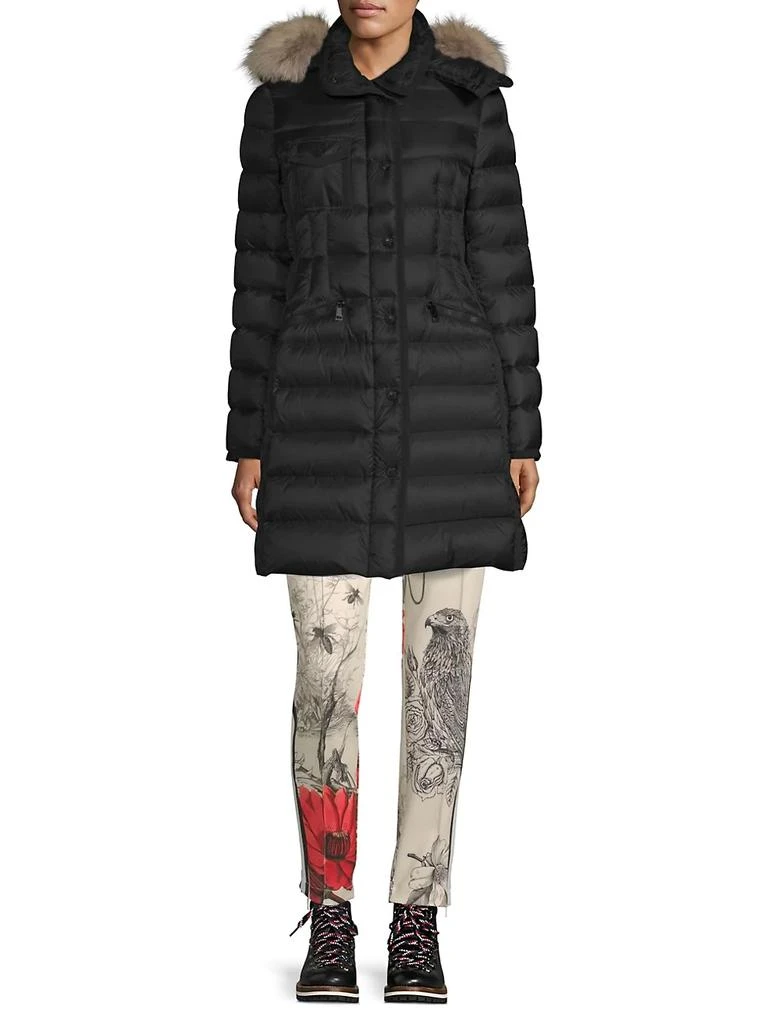 商品Moncler|Fur-Trim Hermifur Leger Coat,价格¥17384,第2张图片详细描述