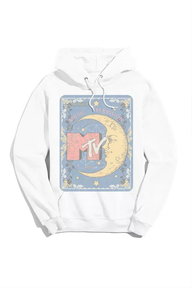 商品Urban Outfitters|MTV Tarot Card Logo Hoodie Sweatshirt,价格¥536,第1张图片