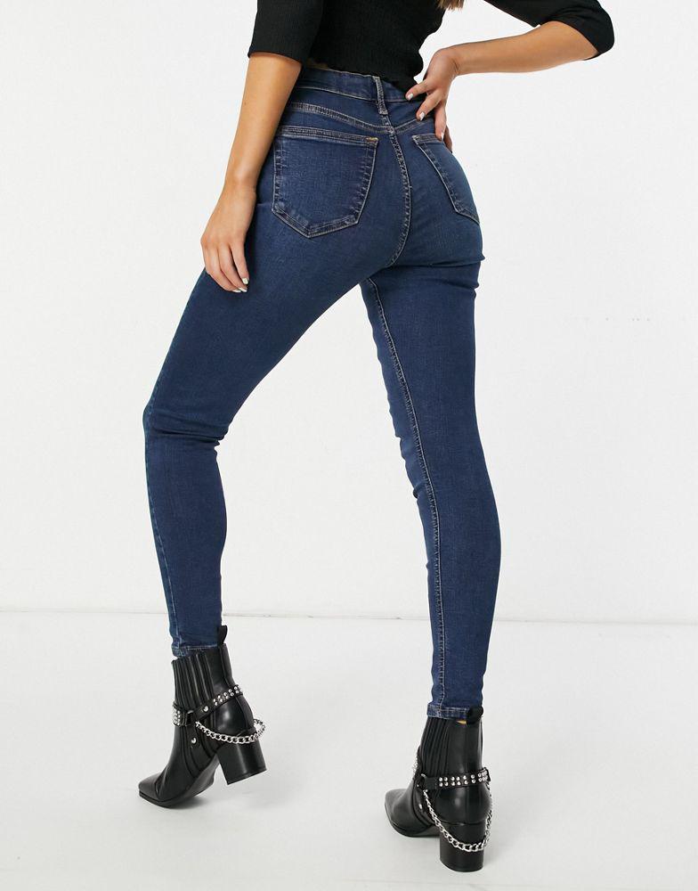 Topshop Jamie jean in indigo商品第2张图片规格展示
