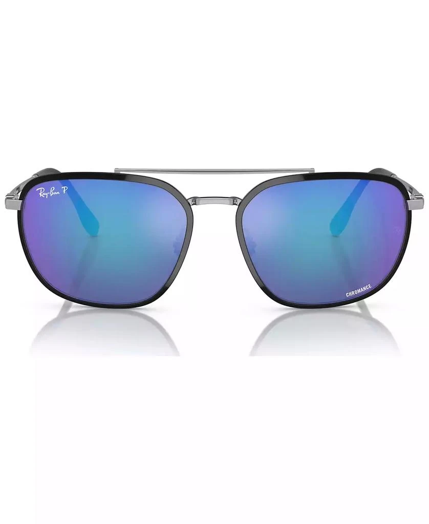 商品Ray-Ban|Men's Polarized Sunglasses, RB3708 Chromance,价格¥1115,第2张图片详细描述