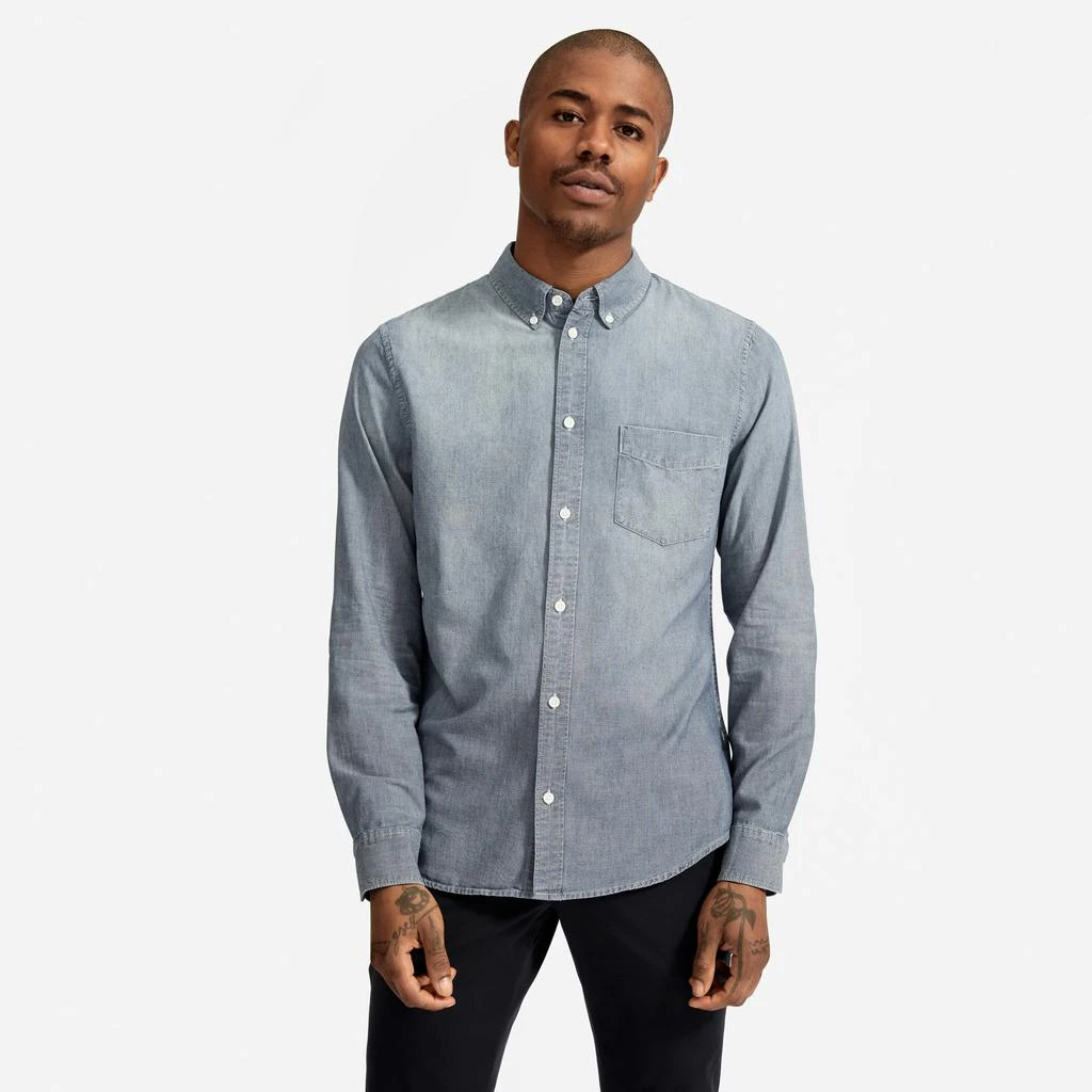 商品Everlane|The Chambray 修身衬衣,价格¥428,第1张图片