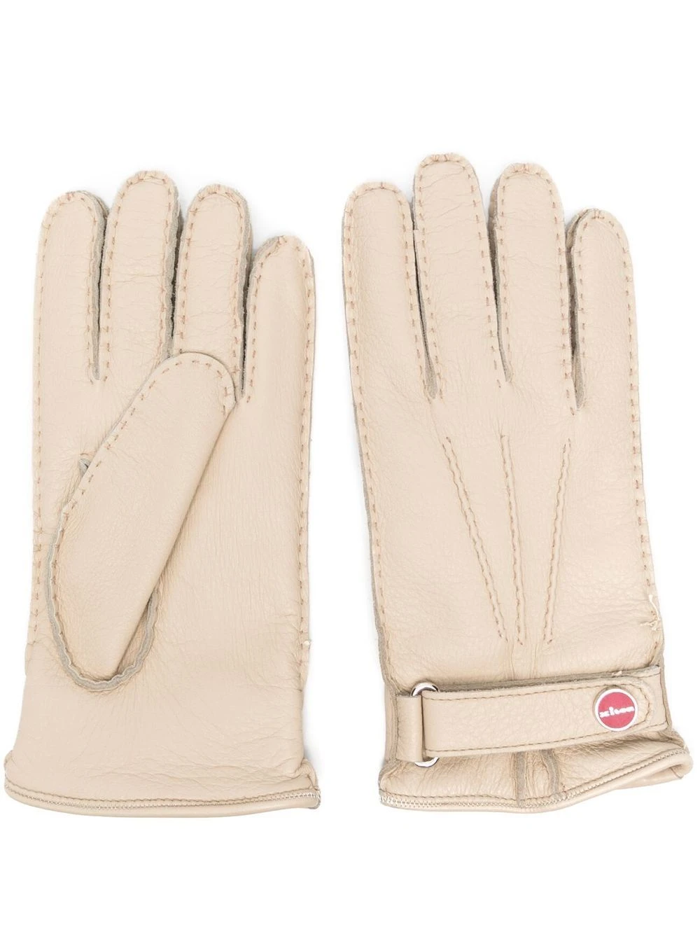 商品【商品预售7天】 Kiton|Kiton 男士手套 UGU023X0263B05000 白色,价格¥1828,第1张图片